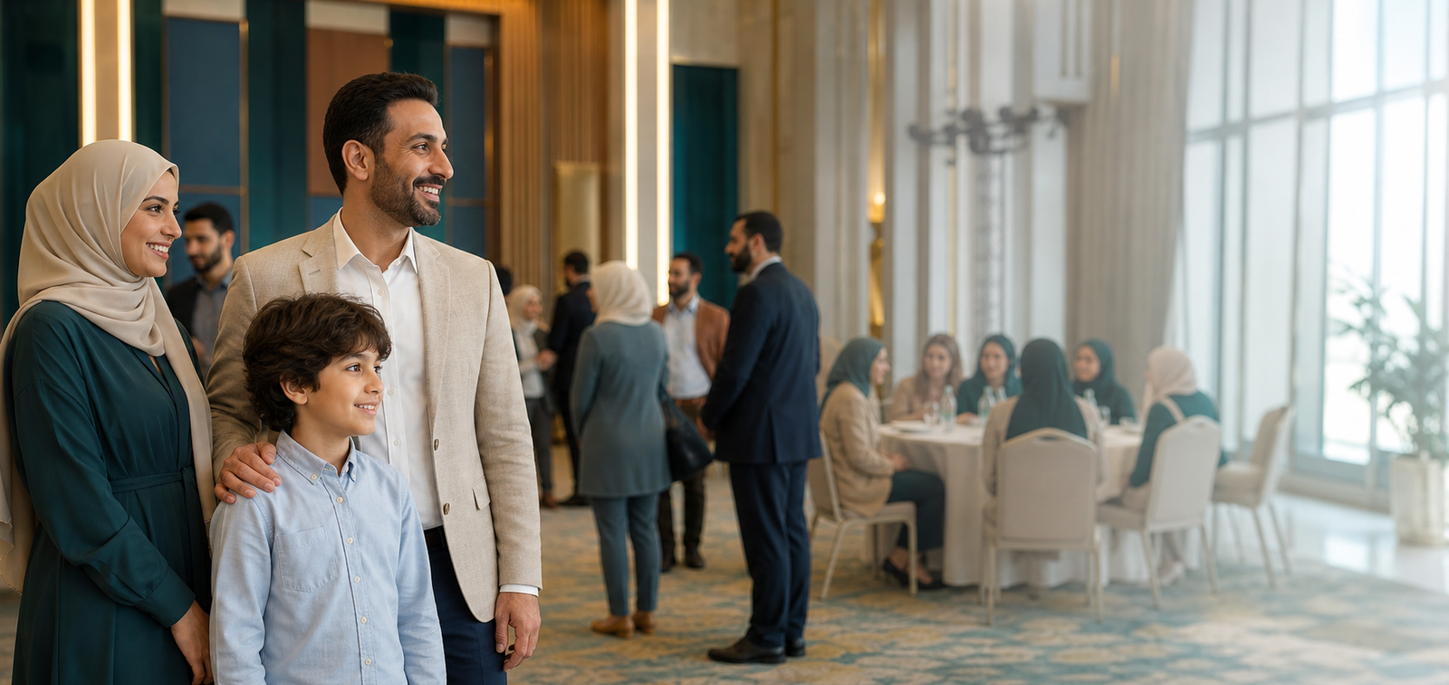 أجواء مؤتمر مهني عن الأسرة والطفل